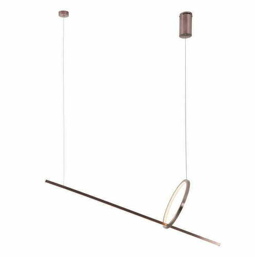 Check Max Light Lozanna P0570D Pendant Light LED 18W Brushed Bronze, 100 cm