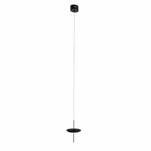 Check Pendant Light Max Light Cone P0554 Black 18 cm LED 12W Metal Glass