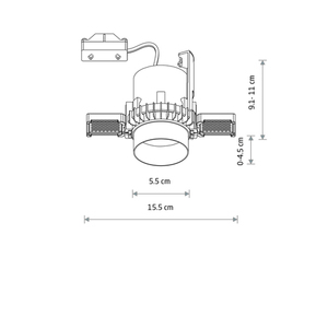 Downlight MONO SLIDE TRIMLESS 10803 Nowodvorski small 3