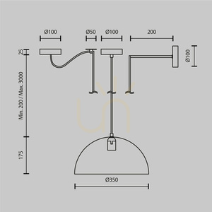 BASIC COLORS pendant lamp MOD168PL-01GR Maytoni small 7