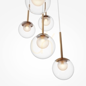 BASIC FORM pendant lamp MOD521PL-05G Maytoni small 2