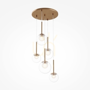 BASIC FORM pendant lamp MOD521PL-05G Maytoni small 0
