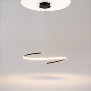 CURVE pendant lamp MOD242PL-L33BK Maytoni small 0