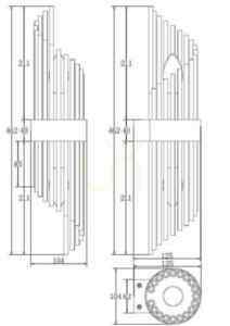Wall lamp FRAME MOD174WL-02G Maytoni small 11