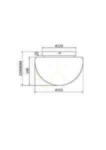 Plafond GLASSY MOD270CL-01B Maytoni small 8