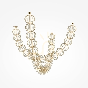 GOLDEN CAGE pendant lamp MOD216PL-L42G3K Maytoni small 3