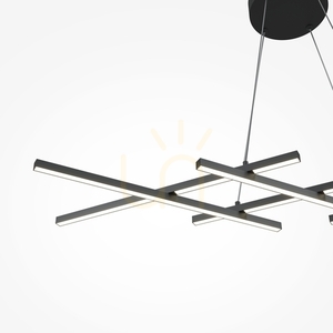HALO MOD244PL-L50BK pendant, black, LED 40 W 3000/4000 K, 103.5 x 30 cm small 3