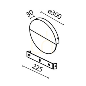 JUPITER MOD320WL-L6BS3K1 wall lamp Maytoni small 9