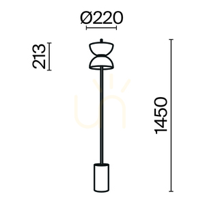 KYOTO MOD178FL-L11G3K floor lamp Maytoni small 11