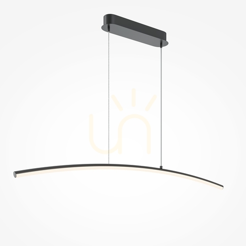 Check CURVE pendant lamp MOD243PL-L18BK Maytoni