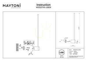 LIGHT STICK wall lamp MOD237WL-L6B3K Maytoni small 4