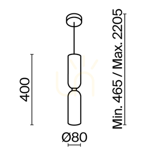 MEMORY pendant lamp MOD177PL-01G Maytoni small 11