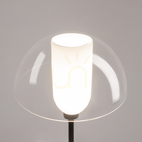 Check Maytoni Memory MOD177FL-01B floor lamp, black, E14, 139 cm