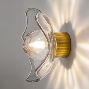 Maytoni Miracle wall lamp MOD207WL-01BS, brass small 3