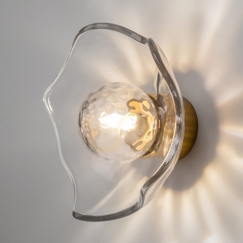 Check Maytoni Miracle wall lamp MOD207WL-01BS, brass