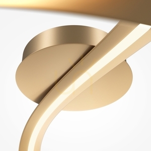 Brass LED Ceiling Light Maytoni Plons MOD283CL-L34BS3K 34 W small 4