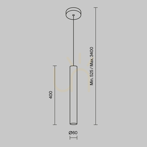 PRO FOCUS pendant lamp MOD161PL-01CM1 Maytoni small 8