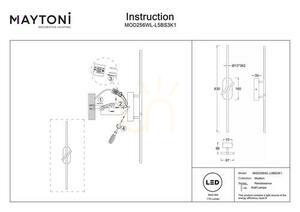 RENAISSANCE wall lamp MOD256WL-L5BS3K1 Maytoni small 10