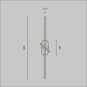 RENAISSANCE wall lamp MOD256WL-L5BS3K3 Maytoni small 12