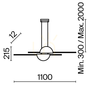 SKYLINE pendant lamp MOD179PL-L26BS4K Maytoni small 11