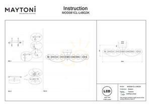Plafond TESSARA MOD081CL-L48G3K Maytoni small 8