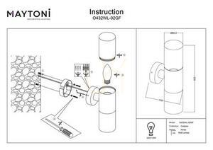 AMAS O432WL-02GF outdoor wall lamp IP54 Maytoni 6 AMAS O432WL-02GF outdoor wall lamp IP54 Maytoni small 6