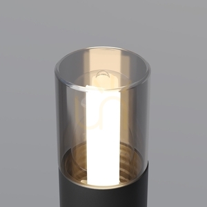 Garden spike light Maytoni Glide O437FL-01GF graphite 37 cm G9 small 2