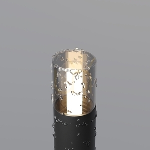 Garden spike light Maytoni Glide O437FL-01GF graphite 37 cm G9 small 3