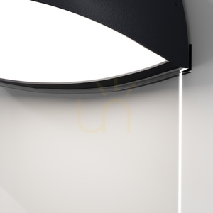 GLOSS outdoor wall lamp O447WL-L7GF3K IP65 Maytoni small 3