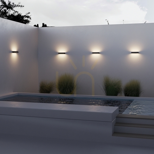 Check Outdoor wall lamp LOT O428WL-L20GF3K IP65 Maytoni