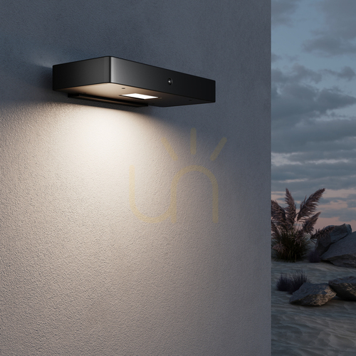 Check PIR outdoor wall lamp OSL456WL-L2GF3K IP54 Maytoni