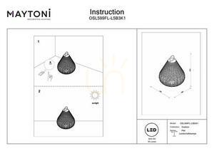 PLET light post OSL599FL-L5B3K1 IP65 Maytoni small 7