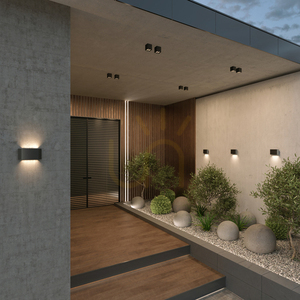 PULL wall lamp O412WL-L5GF3K IP54 Maytoni small 1