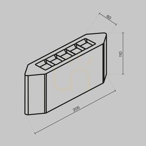 PULL wall lamp O412WL-L8GF3K IP54 Maytoni small 6