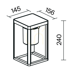 SHATTER solar lamp OSL457WL-L2GF3K IP54 Maytoni small 10