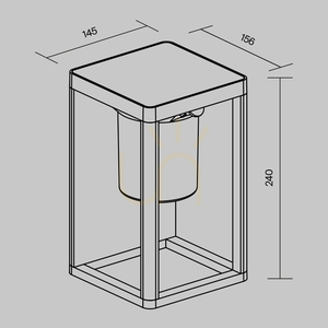 SHATTER solar lamp OSL457WL-L2GF3K IP54 Maytoni small 8