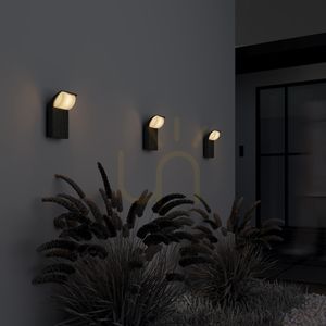 Maytoni Stock outdoor wall light O446WL-L7GF3K graphite 7 W 3000 K IP65 small 9