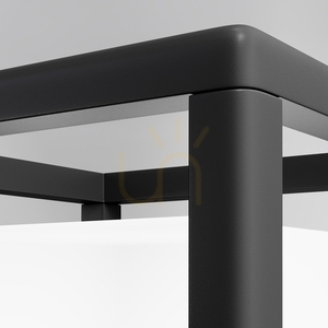 Maytoni Trim O455FL-01GF graphite garden light E27 25.5 cm IP65 small 3