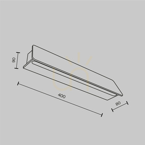 TRUPP outdoor wall lamp O429WL-L10GF3K IP54 Maytoni small 7