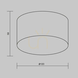 ZON IP outdoor plafonds O430CL-L15B3K IP65 Maytoni small 7
