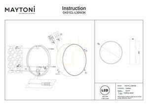 ZON IP outdoor plafonds O431CL-L30W3K IP65 Maytoni small 6