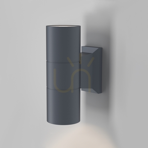 Check BOWERY outdoor wall lamp O574WL-02GR IP54 Maytoni
