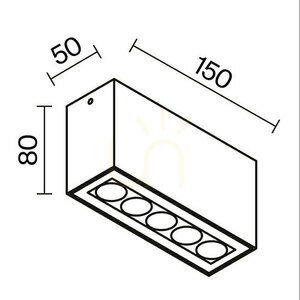 ARES outdoor plafonds O309CL-L10GF3K IP54 Maytoni small 9