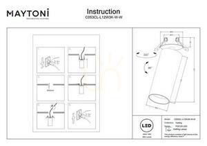 FOCUS LED recessed luminaire C053CL-L12W3K-W-W Maytoni small 7