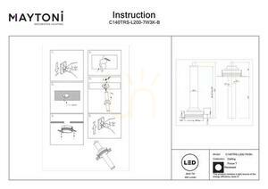 FOCUS T recessed luminaire C140TRS-L200-7W3K-B Maytoni small 7