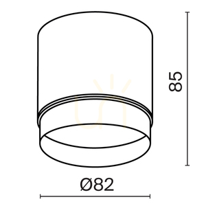 POLAR Plafond C088CL-GX53-MG Maytoni small 7