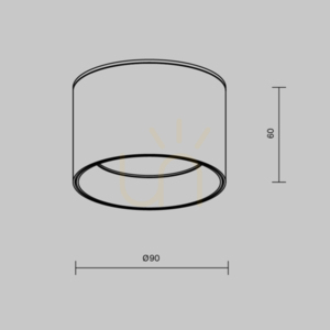 Plafond VEGA C089CL-8W3K-W Maytoni small 7