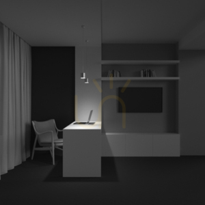 POLAR pendant lamp P088PL-GX53-MG Maytoni small 12