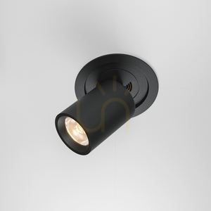 HIDDEN recessed luminaire DL095-01-10W3K-B Maytoni small 0