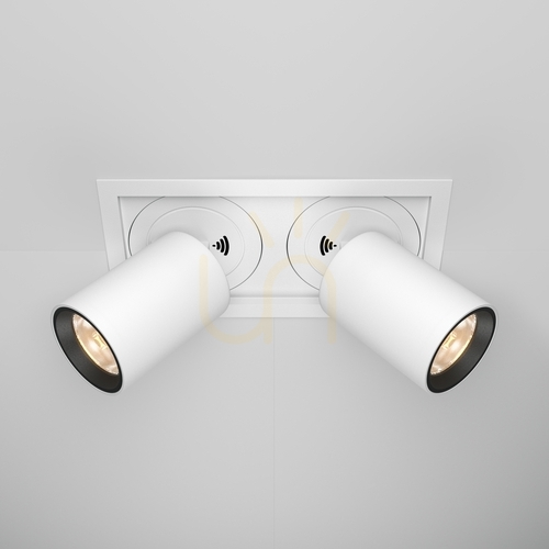 Check HIDDEN recessed luminaire DL095-02-10W3K-W Maytoni